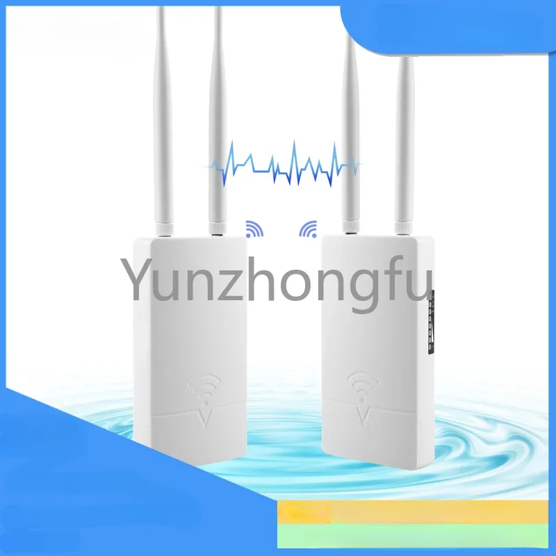 1200mbps Poe Power 2*5dBi Wifi Antenna Rj45 Wireless Ap11ac Dual Band Outdoor Access Point for Yard