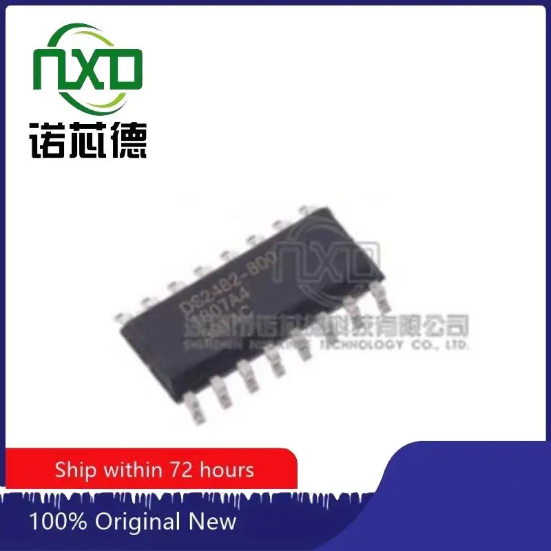 

5PCS/LOT DS2482S-800+ DS2482S-800+T&R SOIC16 New and original integrated circuit IC chip