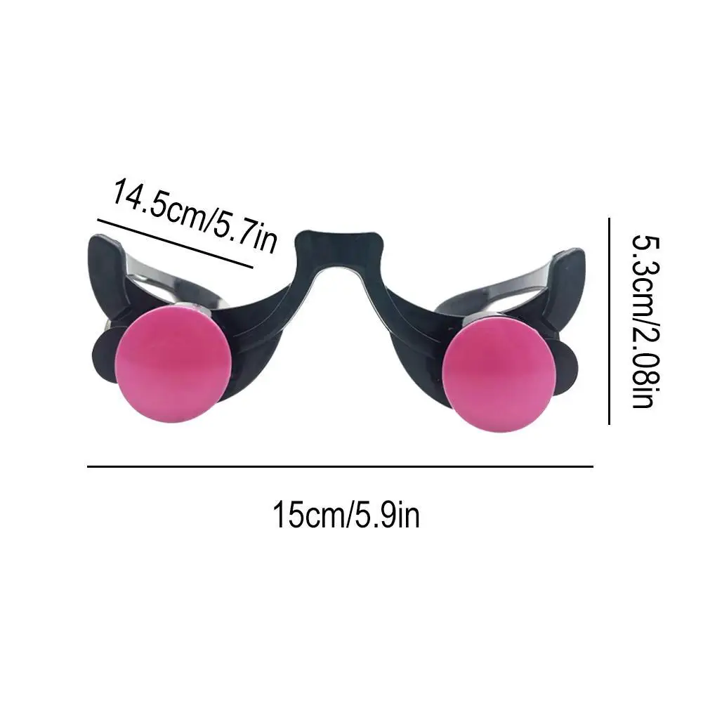 LED Leuchtende Brille Lustige Rote Augen Kinder-Halloween-Clown-Cosplay Anime-Zubehör Party-Requisiten Karnevals-Make-up-Brille ﻿ – Detail 2