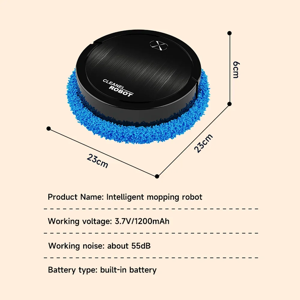 Xiaomi Smart Sweeping Robot Mini Silent Vacuum Cleaner 3-in-1 Sweep Mop Brush Wet Dry Multi-function Cleaning Machine for Home