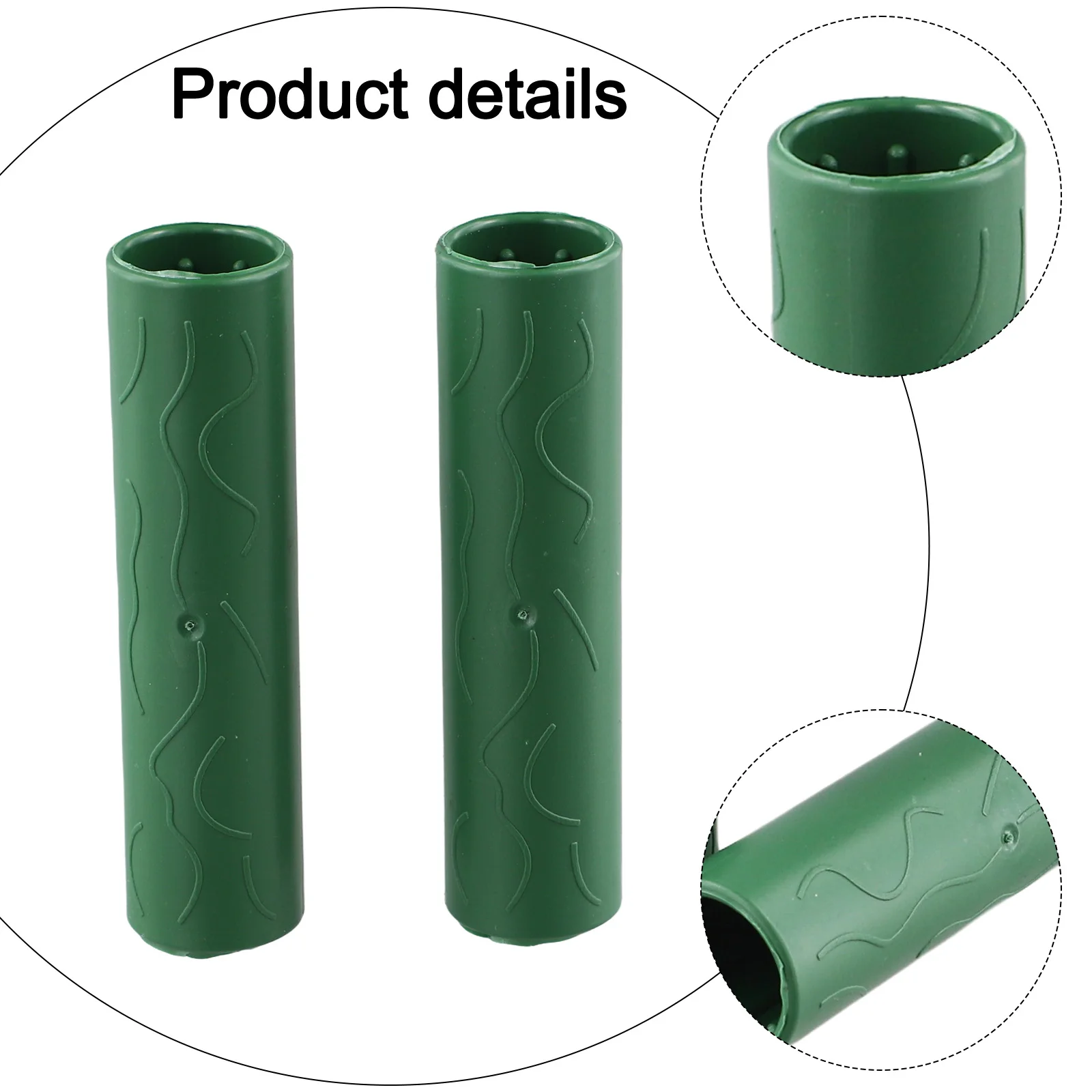 Brand New High Quality 10PCS Sun Visor Pole Connectors Plant Stand Connect Connecting Pipe Plastic Plant Stand Connecting Tube