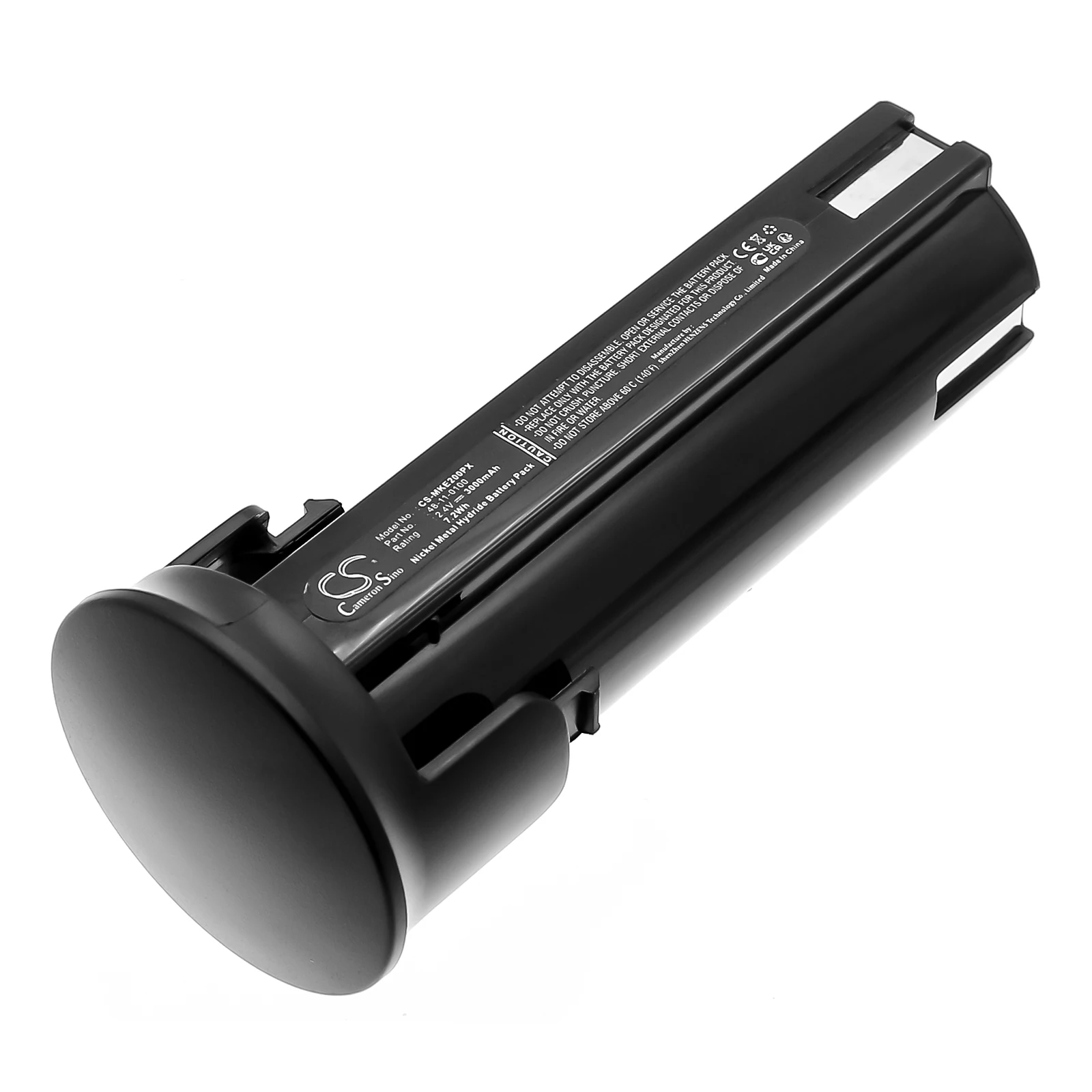 

Ni-MH Power Tools Battery for Milwaukee, 2.4V, 3000mAh, Compatible Models: 6550-20, JAN-38, JAN-39 JUN-39, JUN-45
