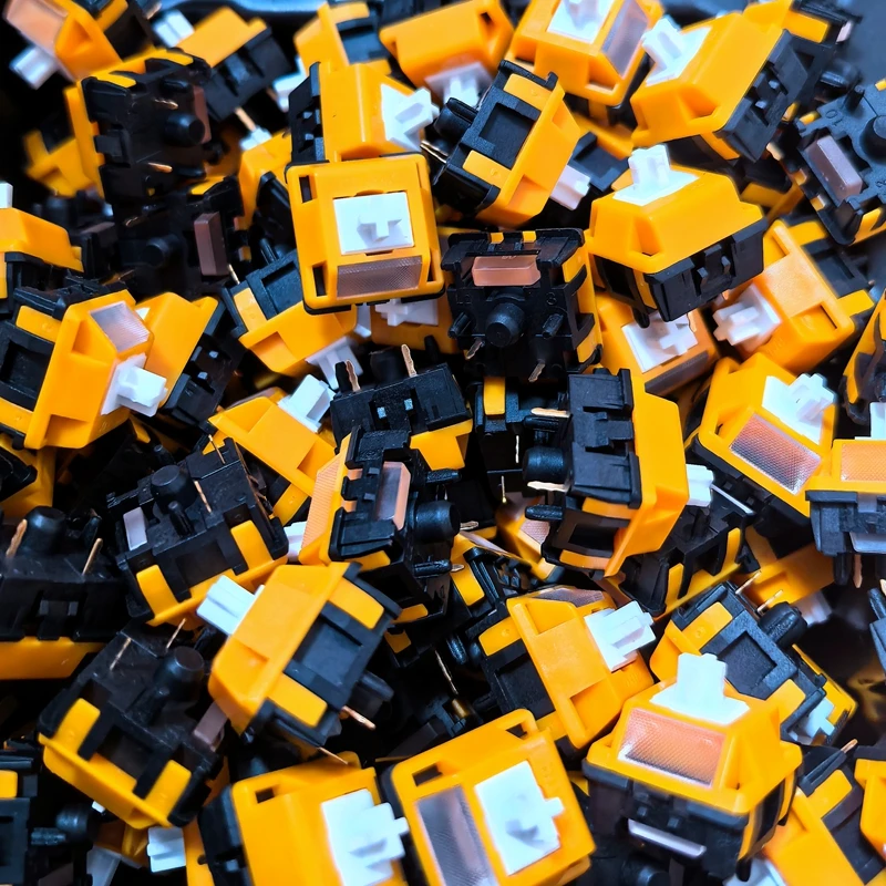 

HMX Hidden Cat Switch HP Tactile 45g 5 Pins For Mechanical Keyboard Switches Hot Swap Gaming Keyboard Pre-Lubed PC Accessories