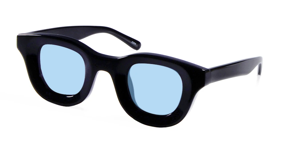 Rhud Designer-Sonnenbrille aus Acetat für Damen, Markendesigner, übergroße runde Farbtöne, Thierry Hip-Hop-Stil, Herren-Sonnenbrille, kein Markenlogo – Detail 19