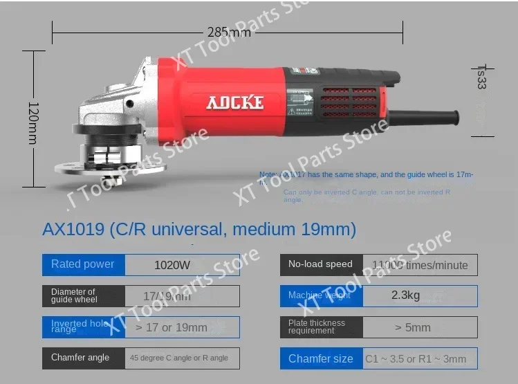 Arc Chamfering Machine C Angle/R Angle Small Hole Round Hole Portable Die Chamfering Machine