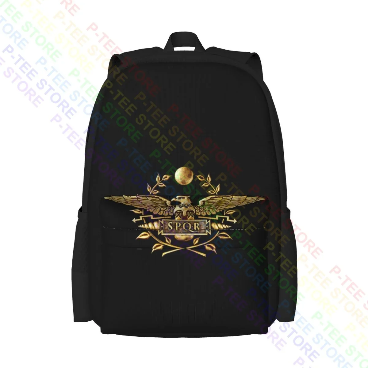 

Spqr Roman Golden Eagle Imperial Premium Large Capacity Backpack Gym Swimming 3d Printing Large Capacity