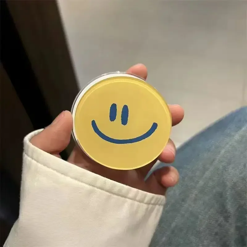 Niedlicher Smiley-Gesicht Magnetischer Handyhalter, Faltbarer Desktop-Handyständer für Magsafe, Universell für iPhone 16 – Detail 4