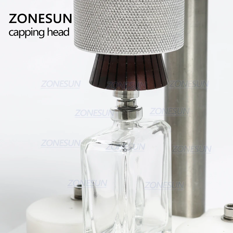 ZONESUN Customized Capping Chuck Head For Perfume Bottle Capping Machine Spray Cap Machine Spray Bottle