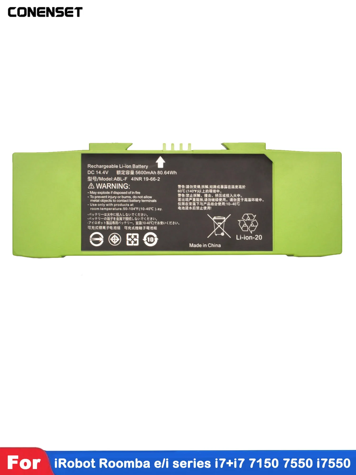 14.4V 5600mAh Replacement Battery For iRobot Roomba E Series e5 e6 e515020 e57150 e5152 e5154 e5158 ﻿Robot Vacuum Cleaner