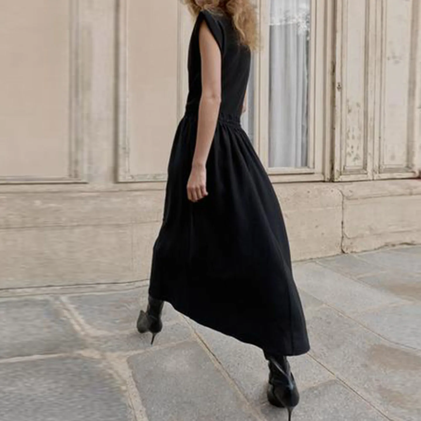 Faionable Long Spliced Dr Ele Aosphere Damenbekleidung 2025, Herbst, neue Marke Sle Z, andere Stoffständer-F...