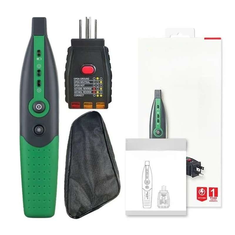 

MASTECH MS5902 Circuit Breaker Finder/Socket Tester Instruction/Fully Automatic Circuit Breaker Finder