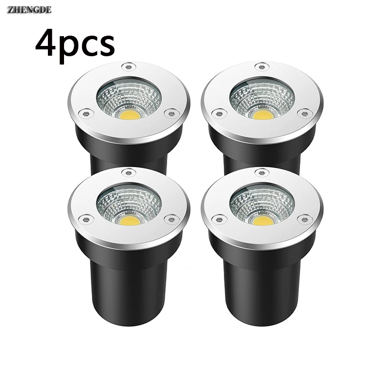 Ip67-屋外LEDガーデンライト,パティオライト,景観照明,パスライト,5W, 10W, 15W, 110v,220v,12v,4個