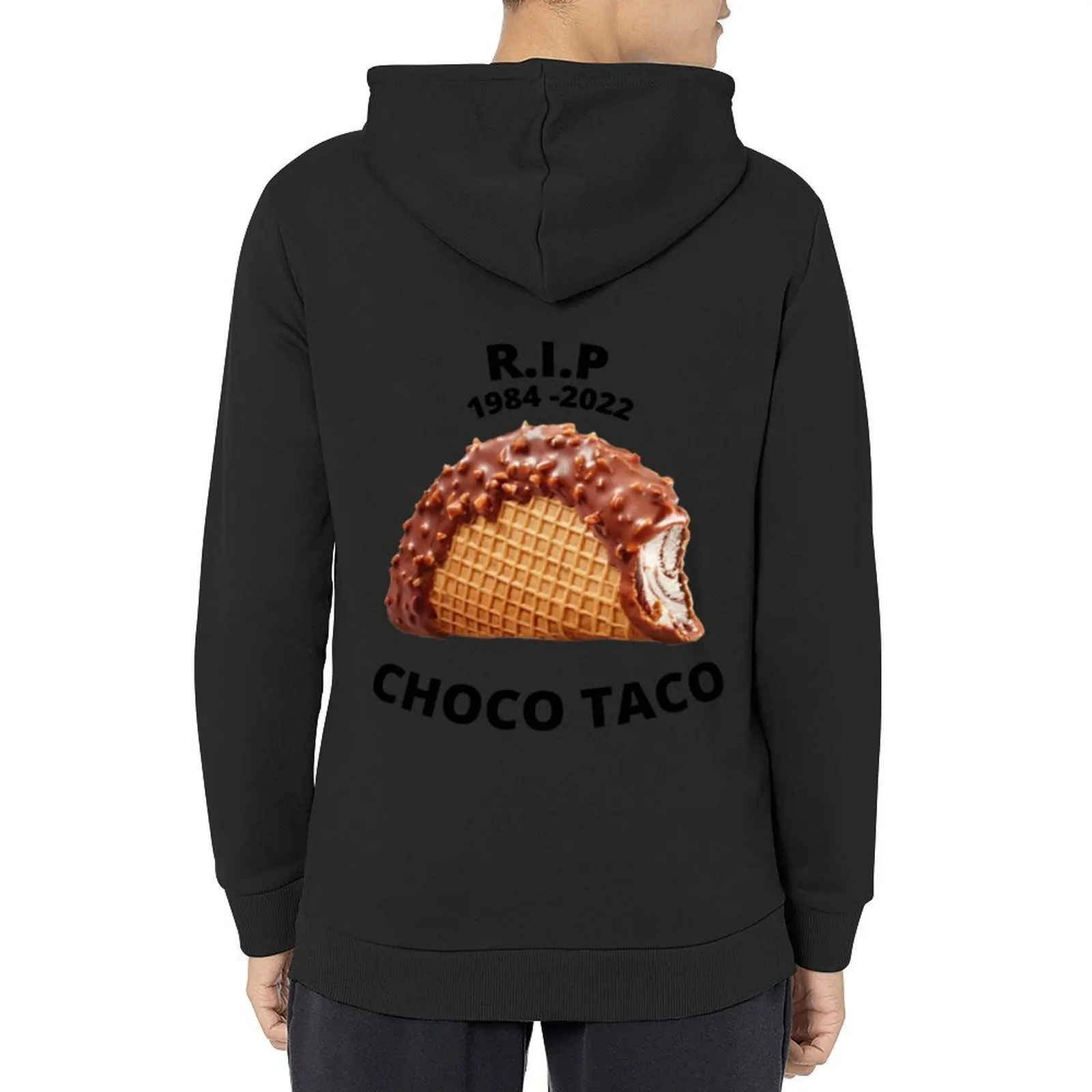 

Choco Taco ice cream discontinued merchandise Hoodie blouse korean clothes hoodies for men high quality