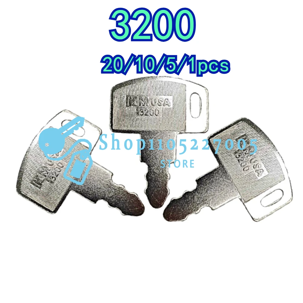 

20/10/5/1 шт. новые ключи 3200 12657078720 ключ зажигания для трактора Mahindra 2310 2810 3510 4110 двигателя