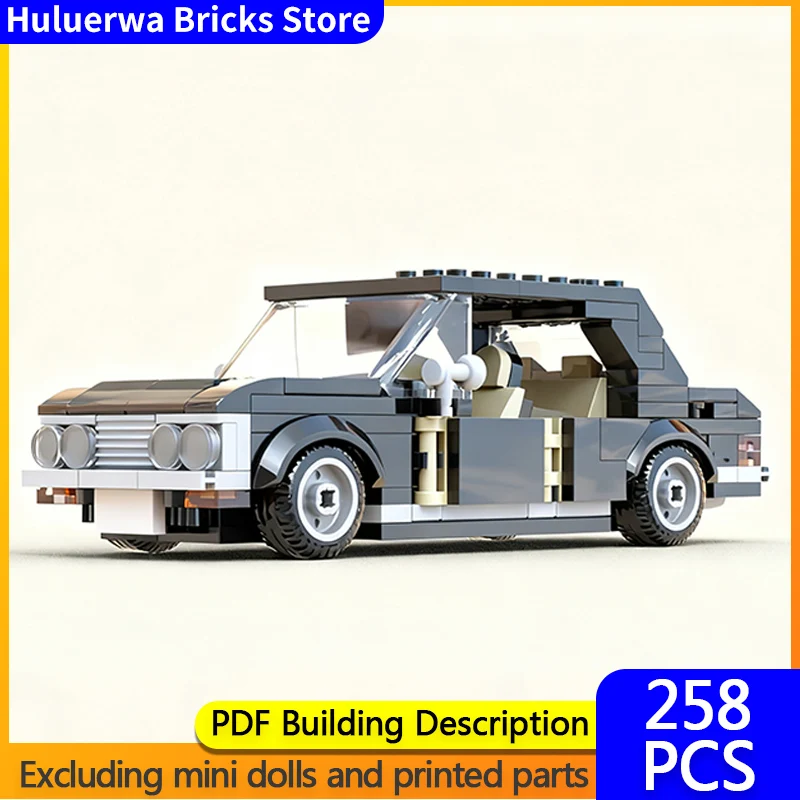 

Speed Racing Car Model MOC Building Bricks High Speed 375/4 Sedan Modular Technology Children Holiday Gifts Assemble Toys Suit