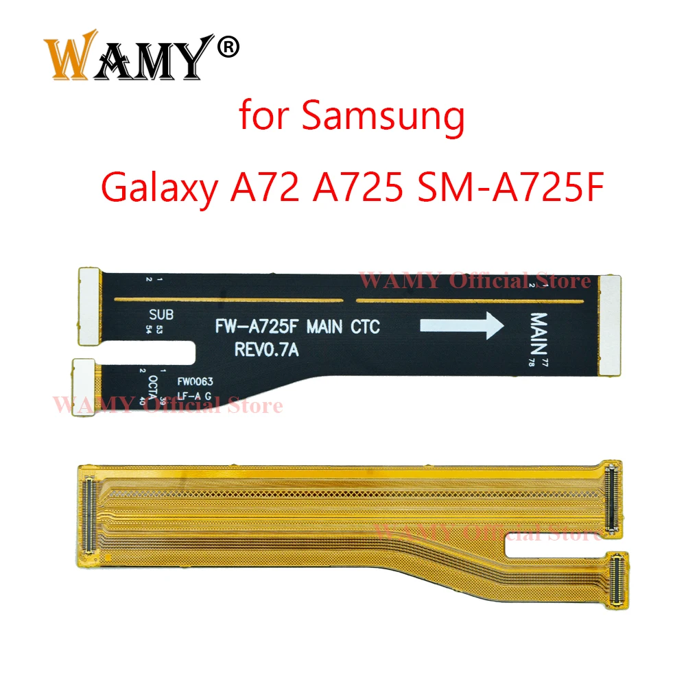 WAMY-Cable flexible para placa base de Samsung Galaxy, Conector de placa base, A72, SM-A725F, nuevo