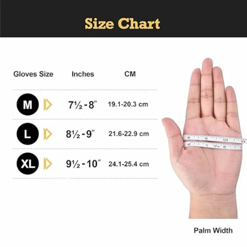 10/30/50 قطعة قفازات النتريل 8Mil قفازات صناعية للاستعمال مرة واحدة مع قبضة ماسية محكم لقفاز أمان ميكانيكي عالي التحمل