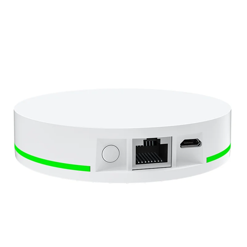 Tuya Zigbee 3.0 Gateway Hub Network Wire Smart Home Bridge جهاز التحكم عن بعد لـ Alexa Google