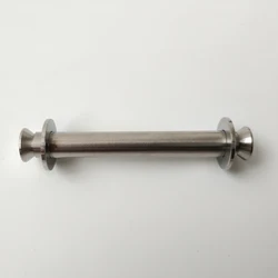 Titaium Folding Bike Frame, Thru Axle, Rear Triangle Axle