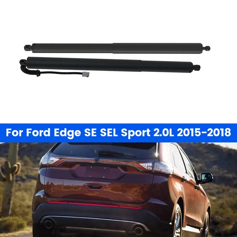 1 Pair Tailgate Power Hatch Lift Support For Ford Edge SE SEL Sport 2.0L 2015-2018 FT4Z-58406A10-B, FT4Z-14B351-A