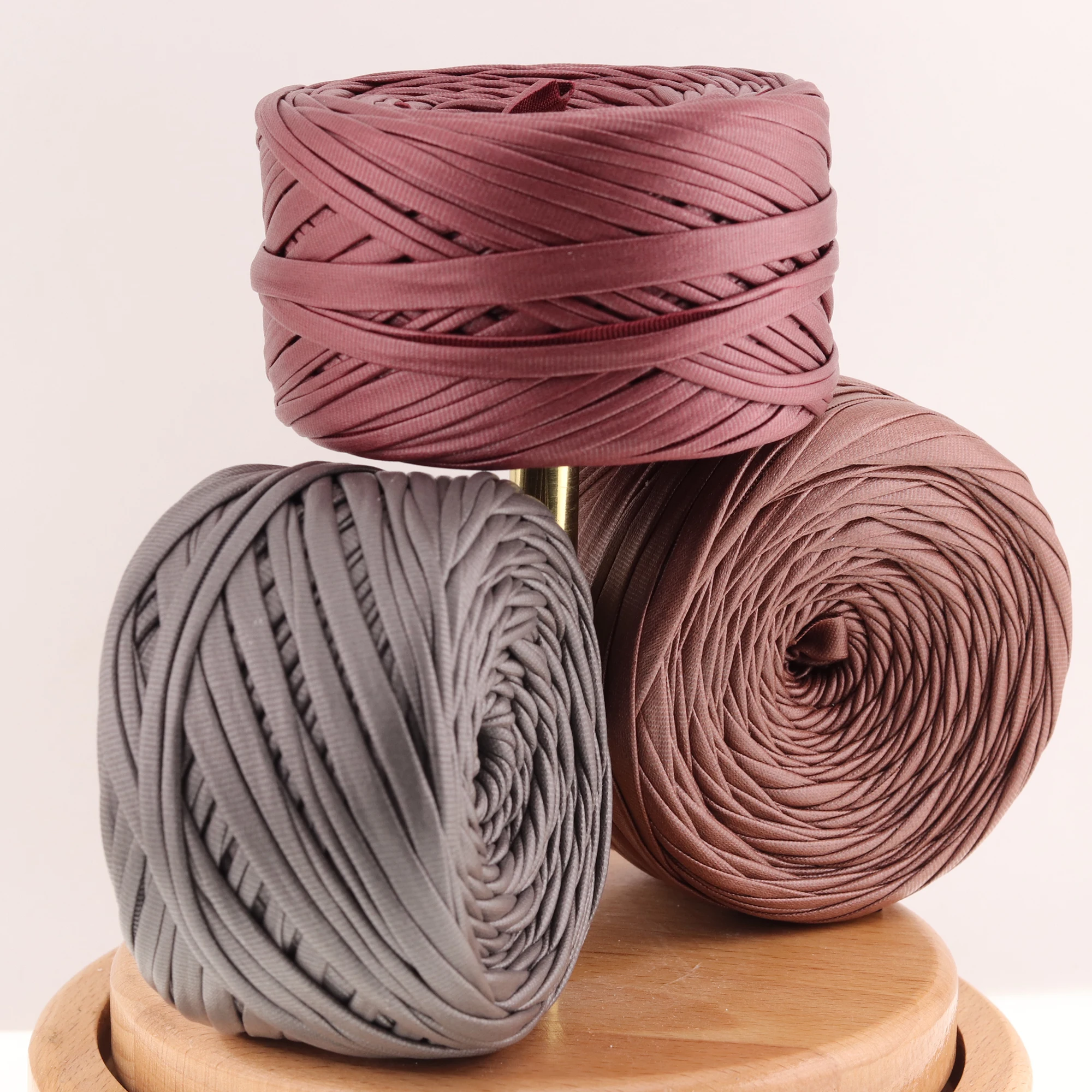 100g/Roll Nappa Matte Faux Leather Yarn for DIY Knitting Crocheting Thread Yarn for Handmade Bags Shoes Crafts
