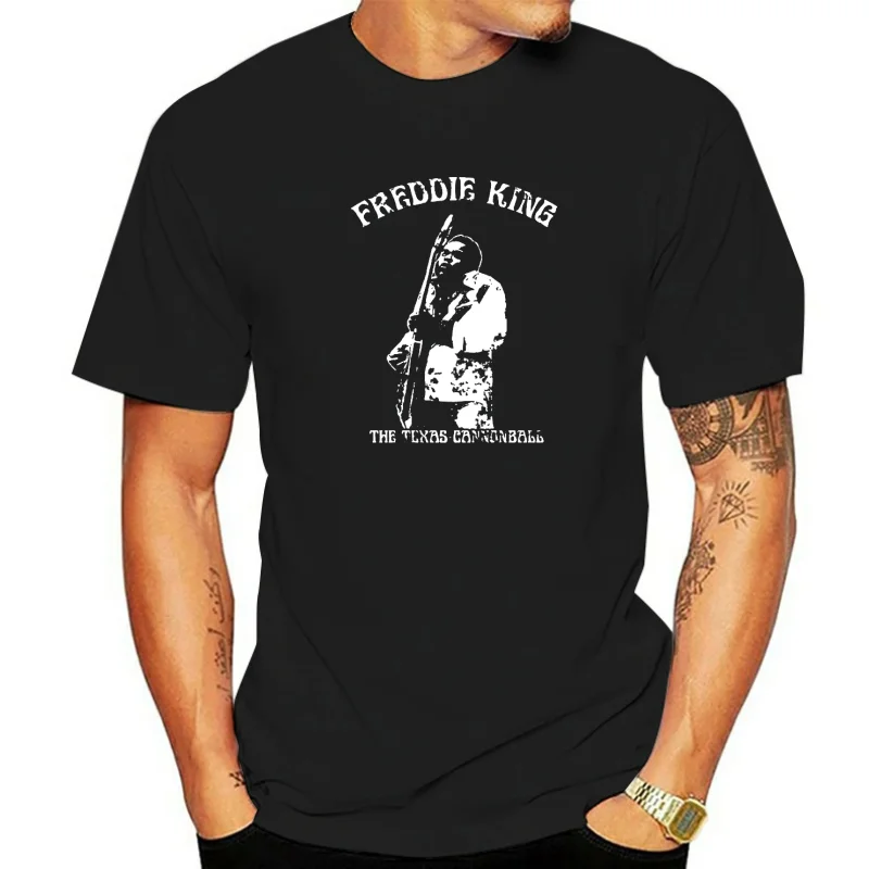 Freddie King Blues Guitar T Shirt Blues Rock Black Sizes S XL