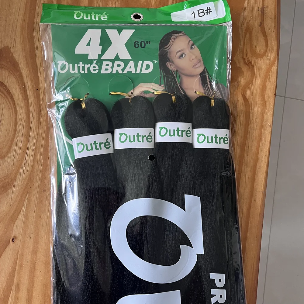 تجديل شعر صناعي ممتد مسبقًا بطول 30 بوصة - 4 × جديلة صناعية مقاومة للهب من كانيكالون لضفائر الصندوق والتقلبات #3