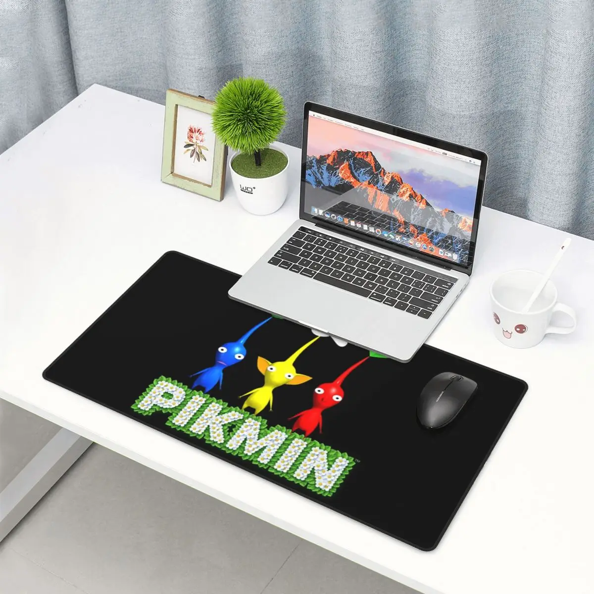 

Large Mouse Pad Pikmin Gamer PC Laptop Mats Keyboard Carpet Computer Gaming Office Accessories Desk Mat