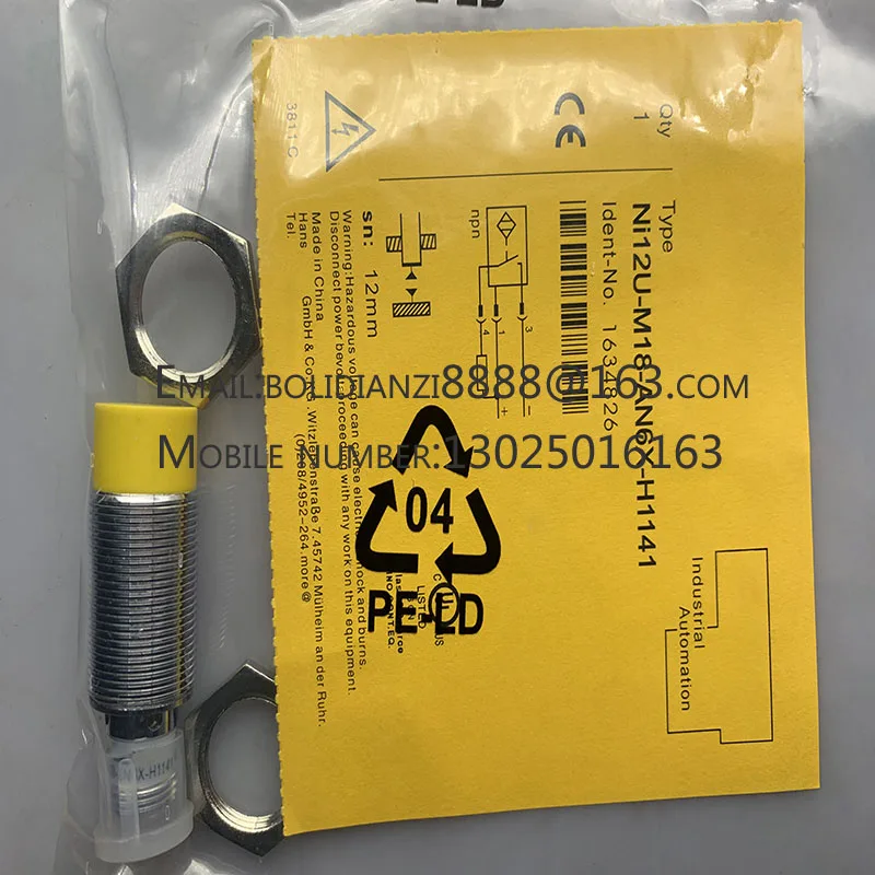 

The brand-new original sensor NI12U-M18-AP6X-H1141 NI12U-M18-AN6X-H1141 warranty for one year in stock