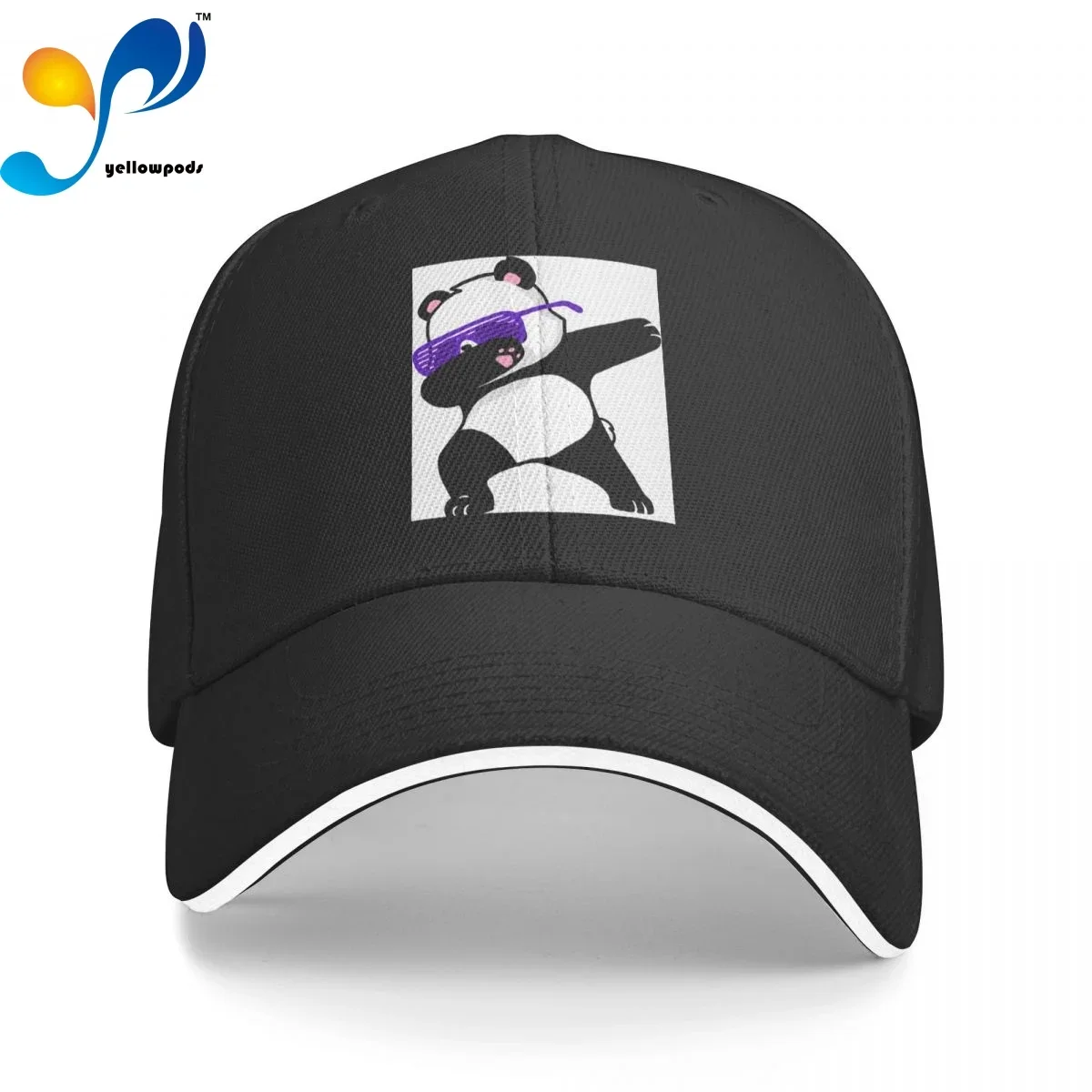 

Melancholy Panda Baseball Hat Unisex Adjustable Baseball Caps Hats for Men and Women