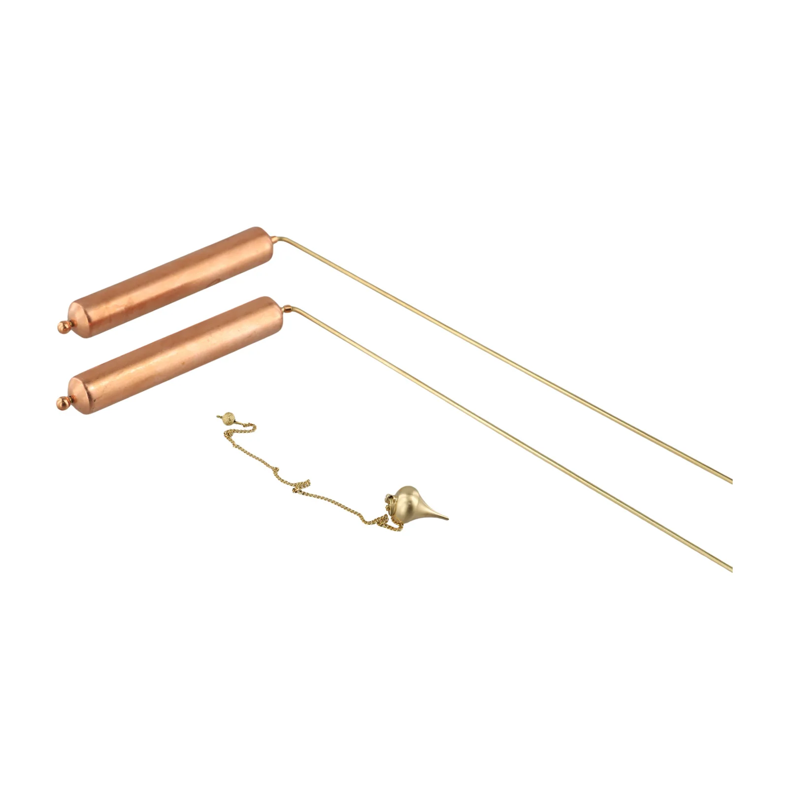 /Copper /Divining /Rods Metal Detector Dowsing Rod For Water Gold Treasure Hunting Geobiology Prospecting Tools