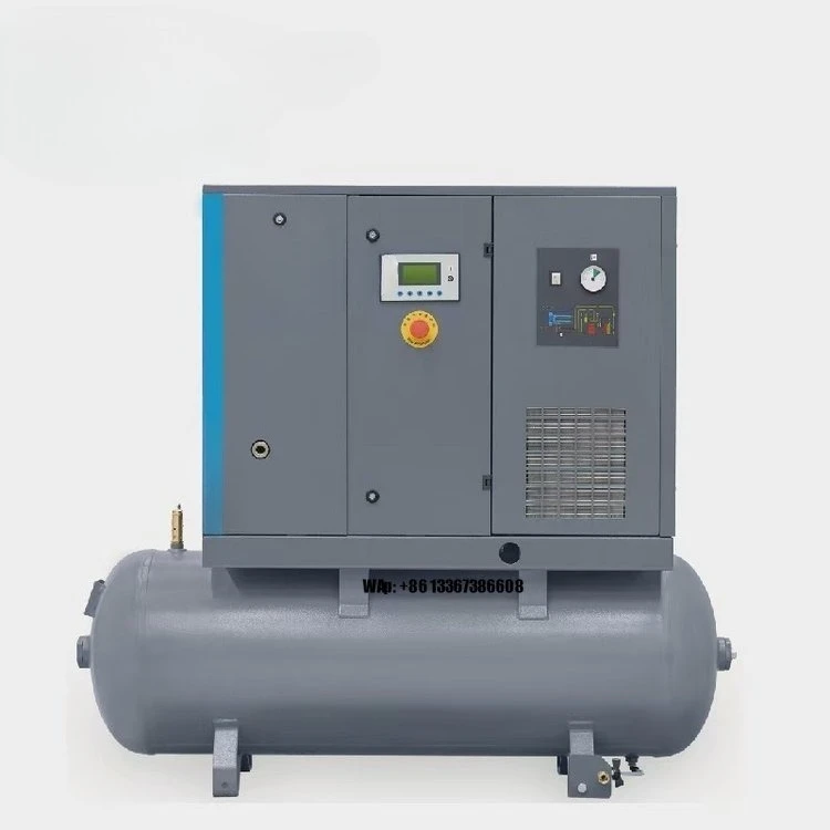 Fixed/Variable Speed 4in1 Screw Air Compressor With Air Dryer Tank for Industry