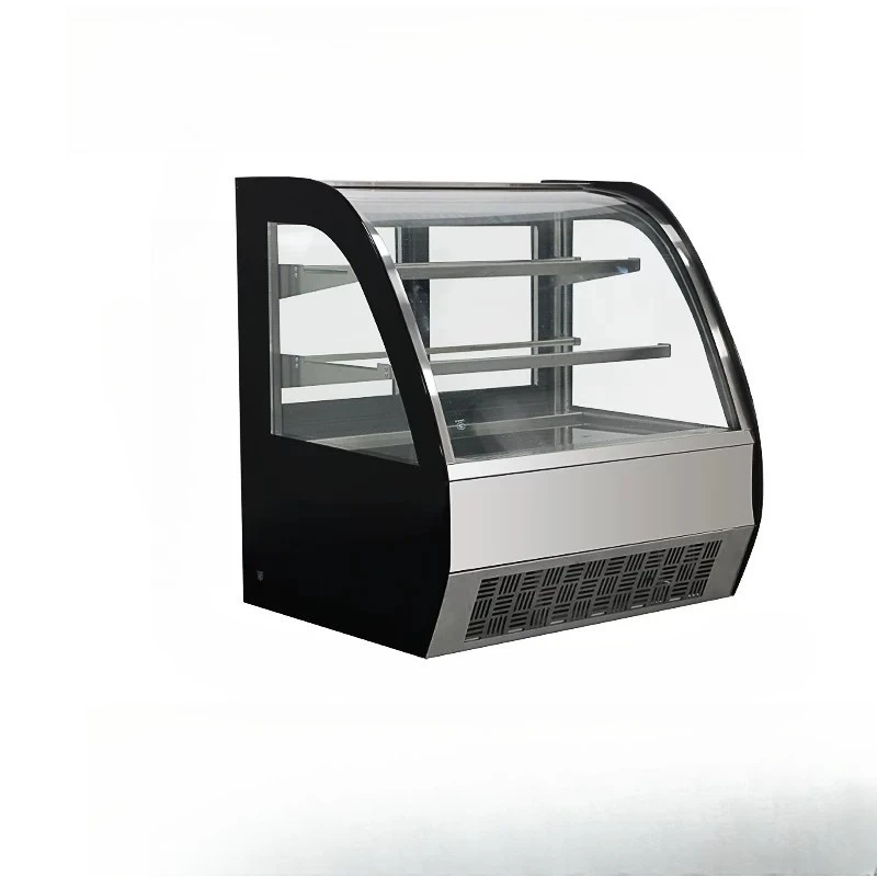 

Multifunctional small desktop refrigerated and fresh-keeping display cabinet bar counter food heating and insulation cabinet