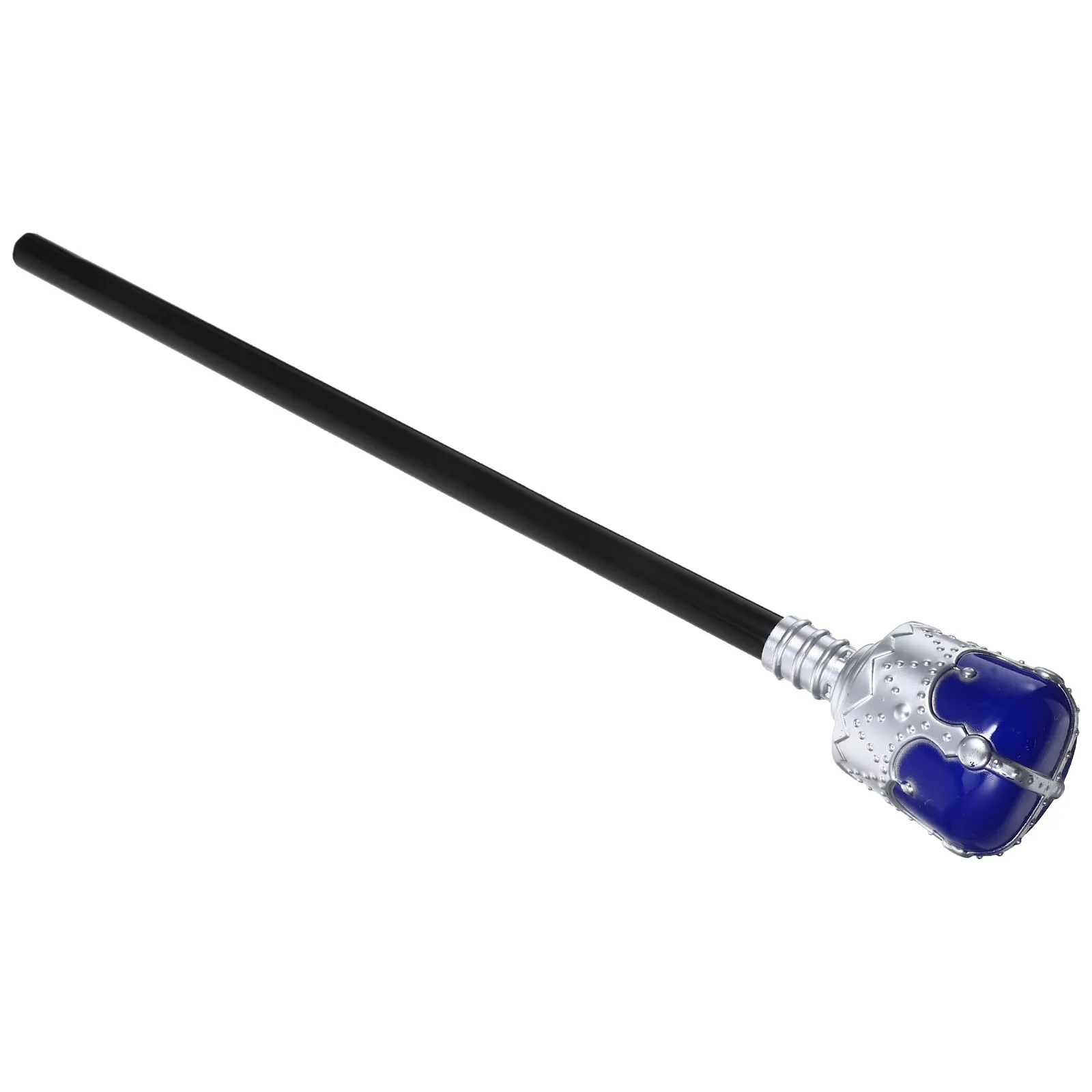 

King Cane Prop Plastic Halloween Decorative Stick For Cosplay Party Role Carnival Accessory