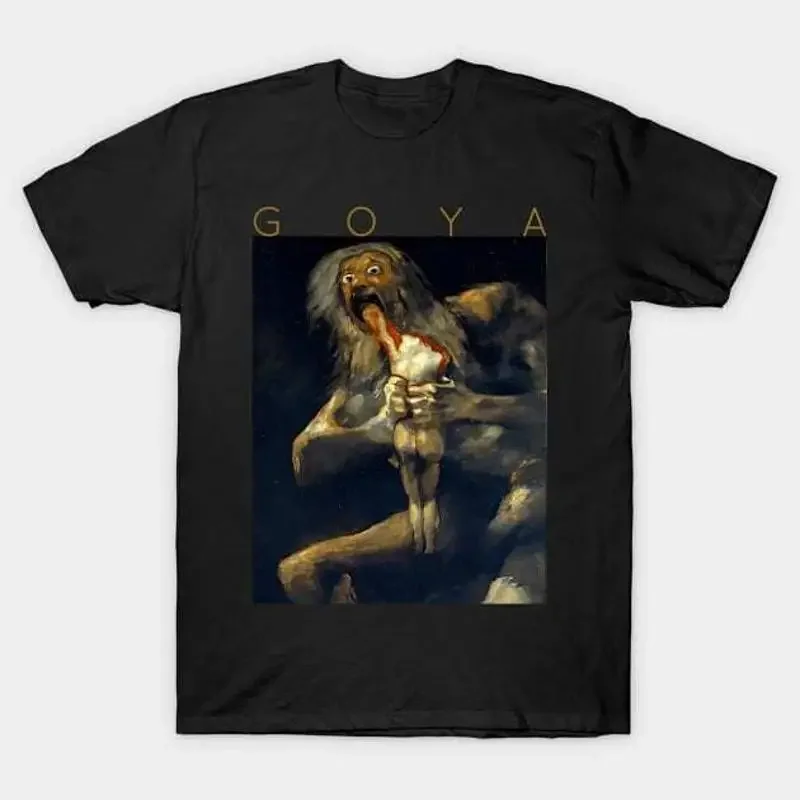 Francisco Goya Saturn Devouring His Son T Shirt S 5XL Fast Shipping