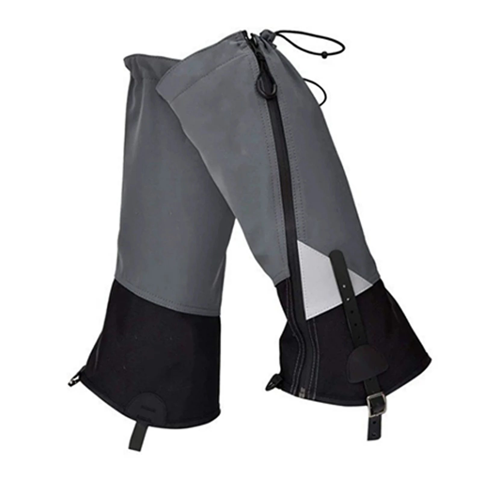 

Waterproof Leg Guard Accessories For Outdoor Activities Leg Guards With Zipper Outdoor Accessories Black and Grey Duple L