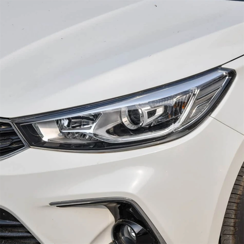 For Baic Changhe A6 2017 2018 2019 Car Accesorries Polycarbonate High Gloss Fully Transparent Headlamp Lens Cover