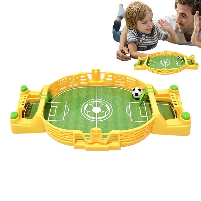 Soccer Table Game Small Desktop Sport Board Game 22.7cm Football Toys Funny Tabletop Games For Game Room Company Lounge Parties