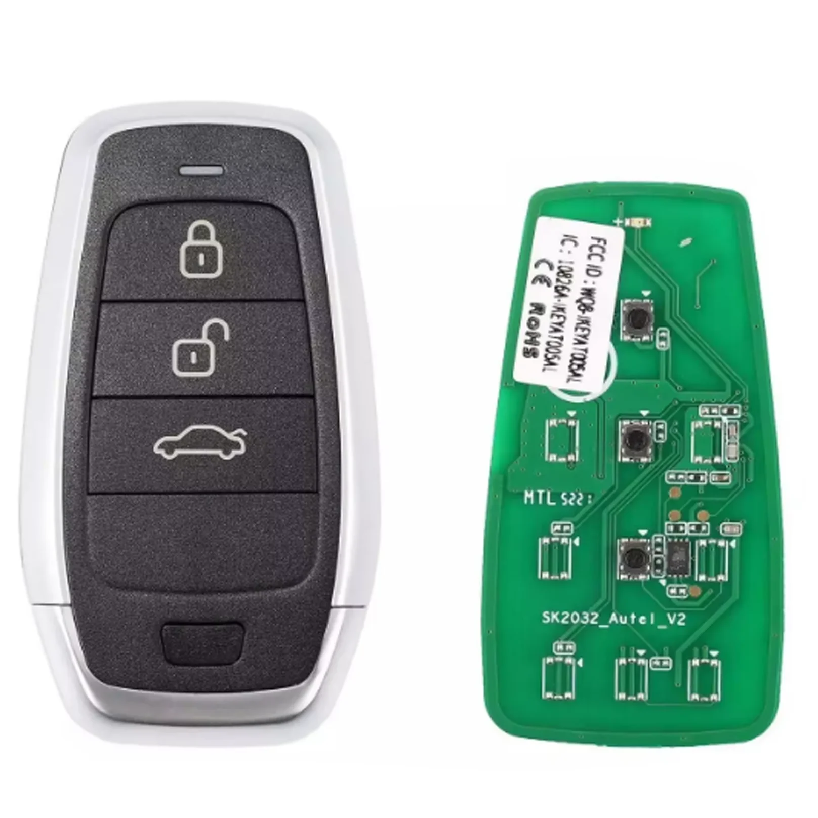 Autel IKEY IKEYAT003BL AT003BL Universal Smart Remote Key 3 Buttons For Autel Smart Key For KM100 IM508 IM608 KM100E