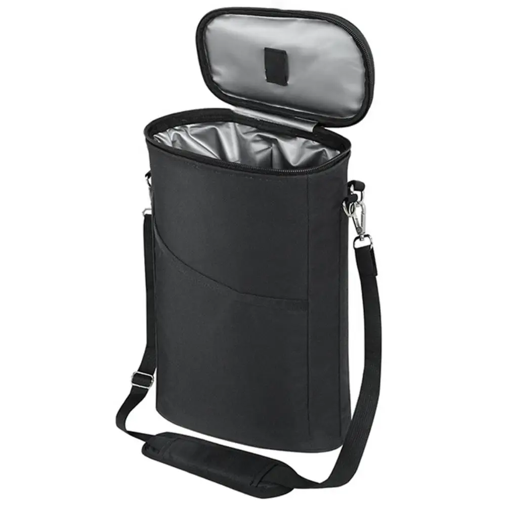 

Герметичная сумка-холодильник для вина, изолированная с ручкой, переноска для вина, мягкий регулируемый плечевой ремень, чехол для охлаждения пива, пикника