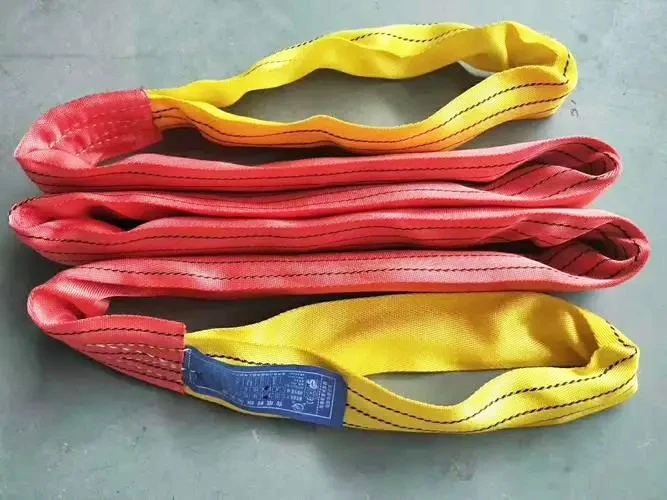 High Quality Heavy Duty 10 Ton Lifting Webbing Capacity Nylon Sling Belt