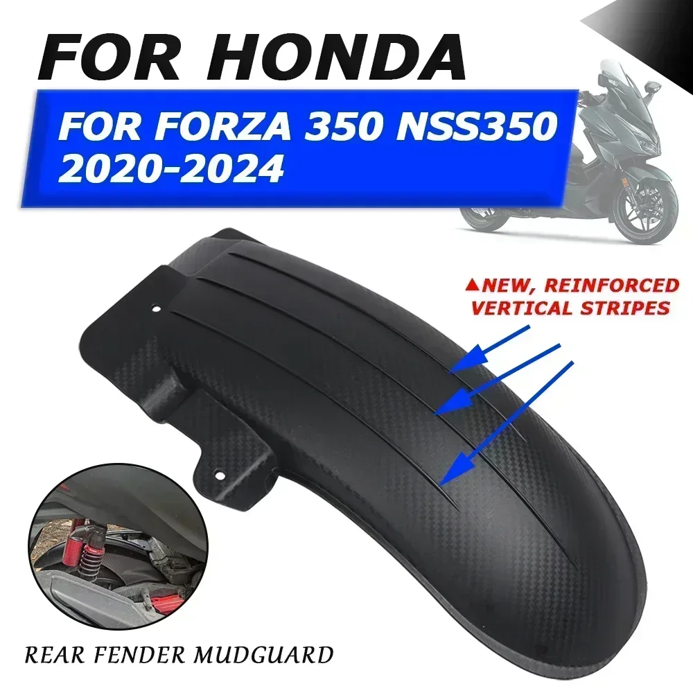 For Honda Forza350 Forza 350 NSS 350 NSS350 2023 2024 Motorcycle Accessoroies Rear Fender Splash Guard Protector Cover Mudguard