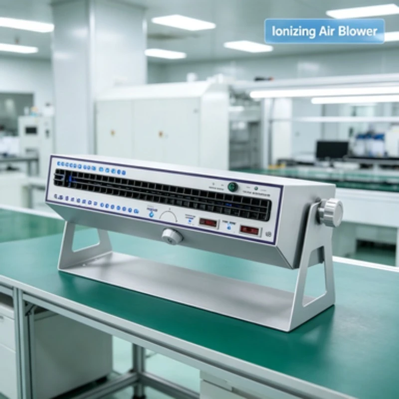 Ionizing Air Blower Anti Static Ion Fan For Cleanroom Industrial Static Elimination Equipment