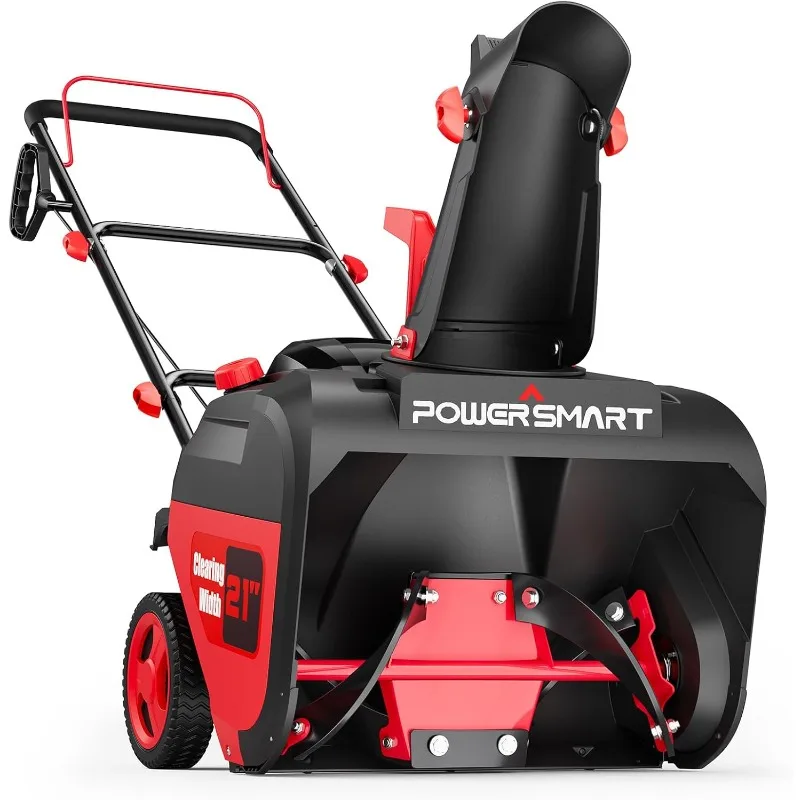 PowerSmart 21 بوصة. منفاخ ثلج يعمل بالغاز أحادي المرحلة مع محرك 212cc 4-Cycle OHV، بدء الارتداد