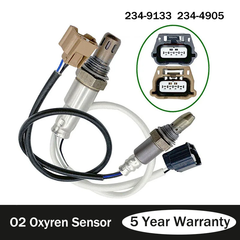 2 Pack Upstream and Downstream Air Fuel Ratio Oxygen Sensor for Nissan Altima 4 Door Versa 2.5L-L4 2013-2017 234-9133 234-4905