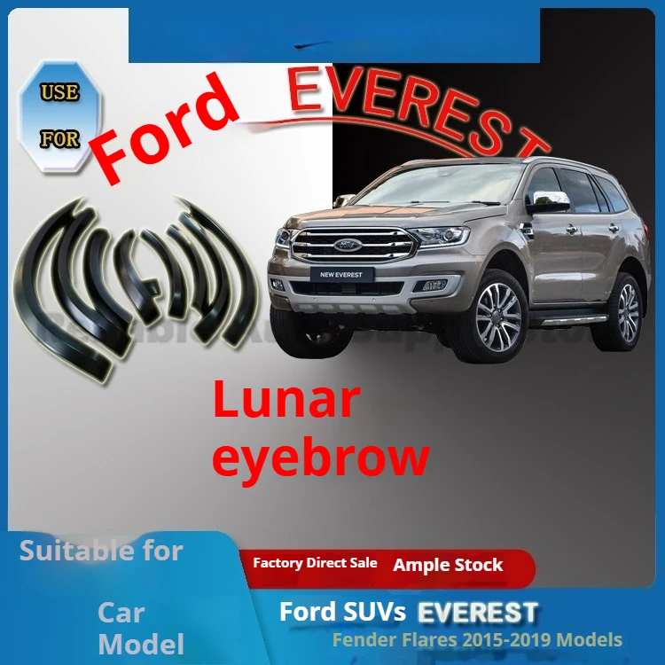 

Маленькие расширители крыльев для Ford SUV Everest 2015-2019, колесная арка, расширители крыльев, внедорожные, устойчивые к ударам, широкий корпус, лучшая цена