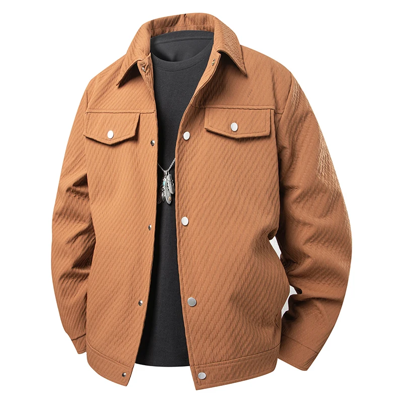 

2025 New High Quality Men's Jacket Trendy Casual Versatile Spring Jacket
