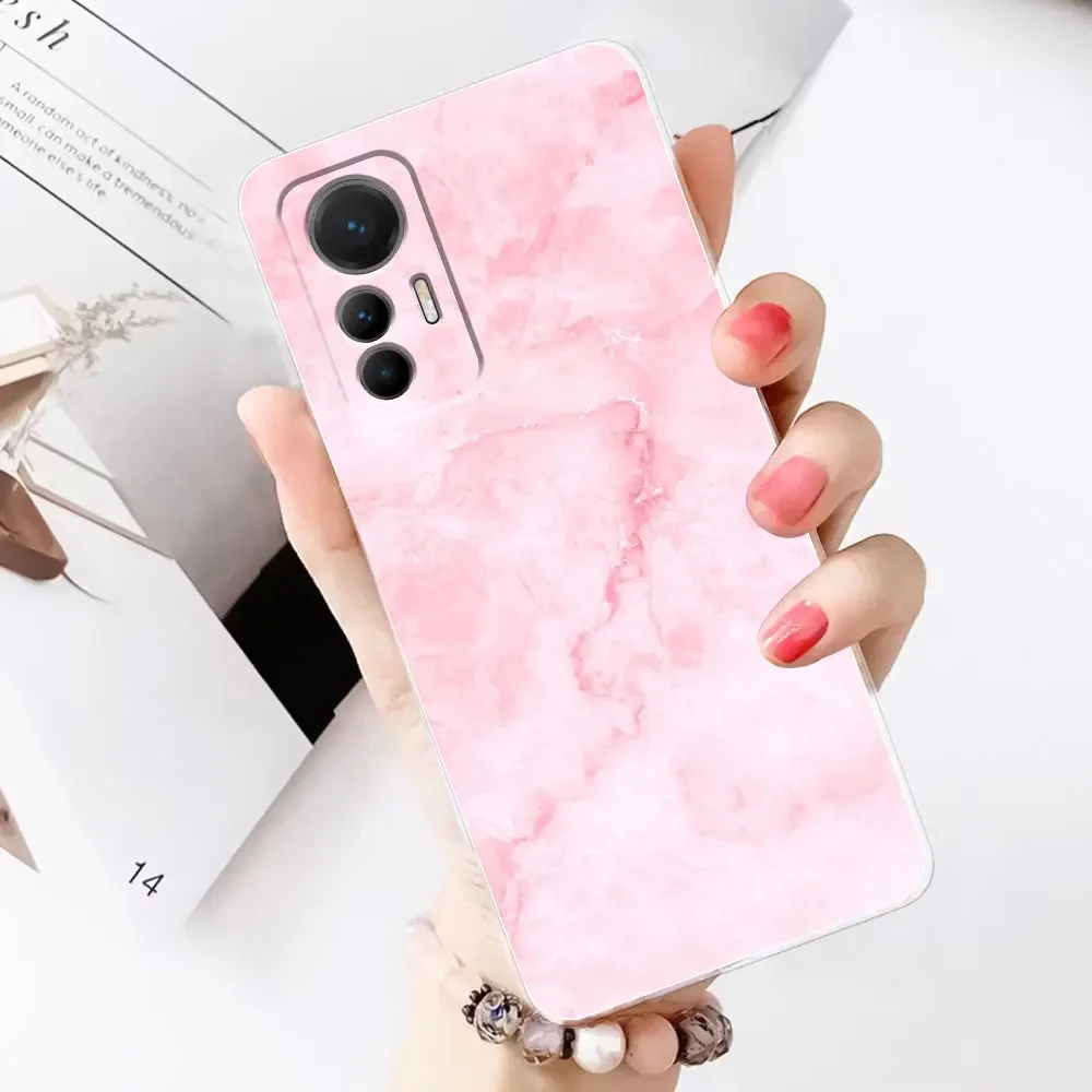 For Redmi Note 12S Case For Redmi Note 12s Silicone Fashion Painted Soft Phone Case for Xiaomi Redmi Note 12S Cover Bumper