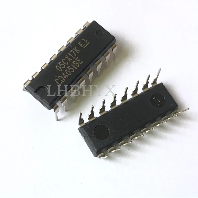 CD4051BE CMOS Analog Multiplexers/Demultiplexers with Logic Level Conversion DIP-16 New Original 5PCS