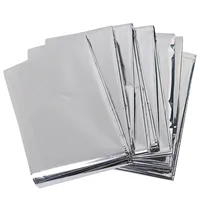 Emergency Mylar Thermal Blankets - Waterproof, Retains Body Heat - Ideal for First Aid Kits & Natural Disasters - 51.18 x 82.67 6